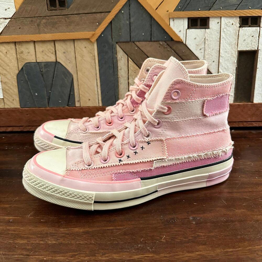 Millie‎ Bobby Brown x Converse Chuck Taylor All Star Hi Petal Pink Sneakers 9.5